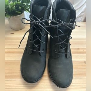Timberland Aston Black Leather Lace up